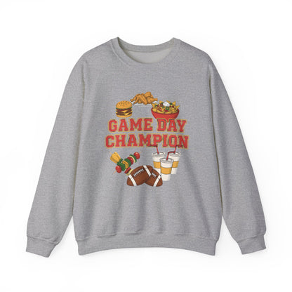 Game Day Champion Crewneck Sweatshirt | Super Bowl Party, Game Day Humor