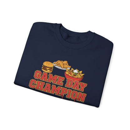 Game Day Champion Crewneck Sweatshirt | Super Bowl Party, Game Day Humor