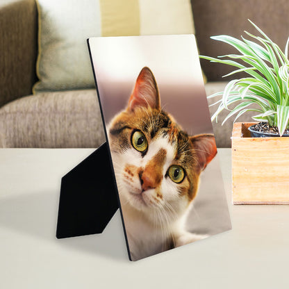 Custom Picture frame borderless printing with easel size 8x10in