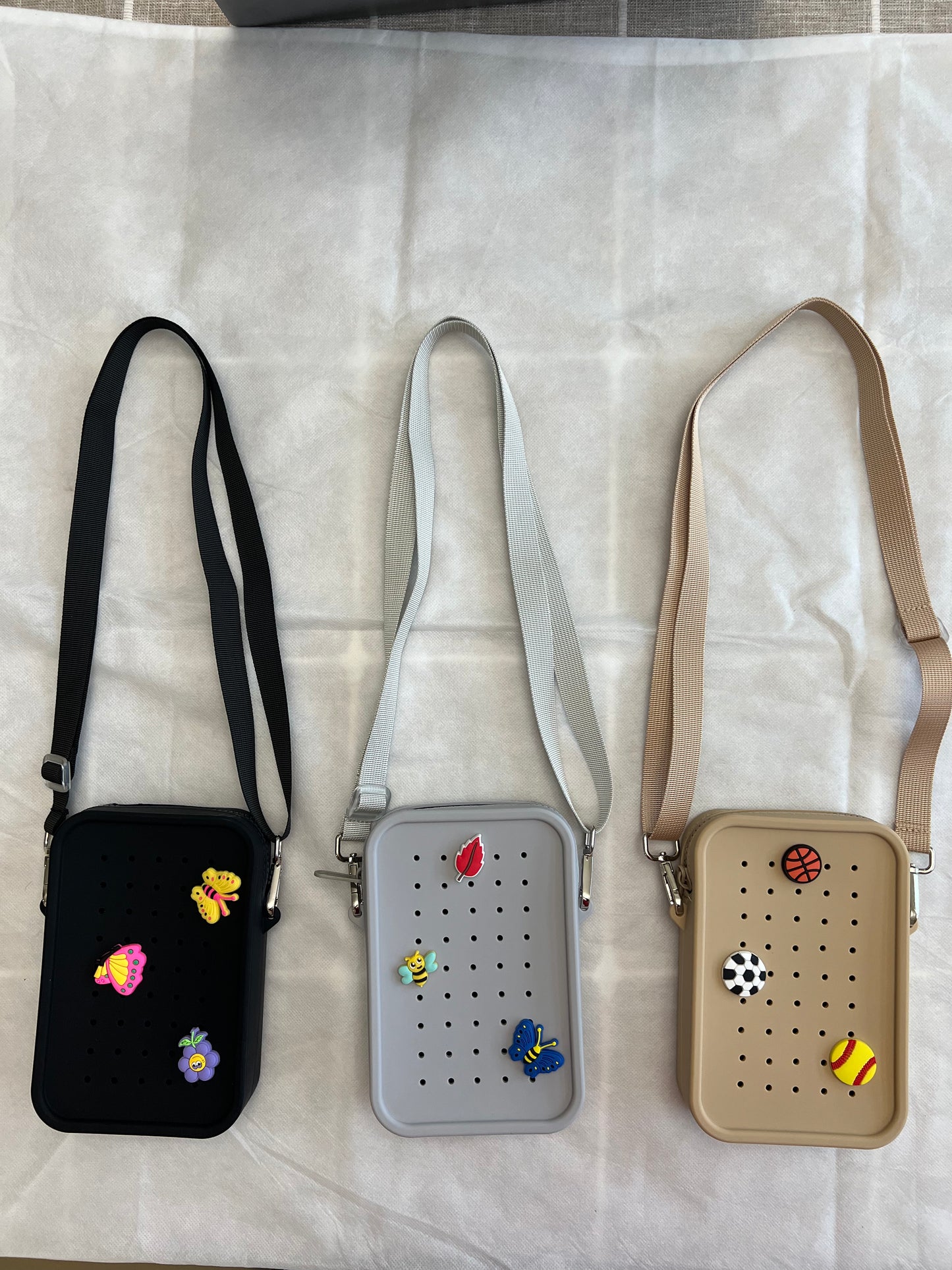 Silicone crossbody bag mini