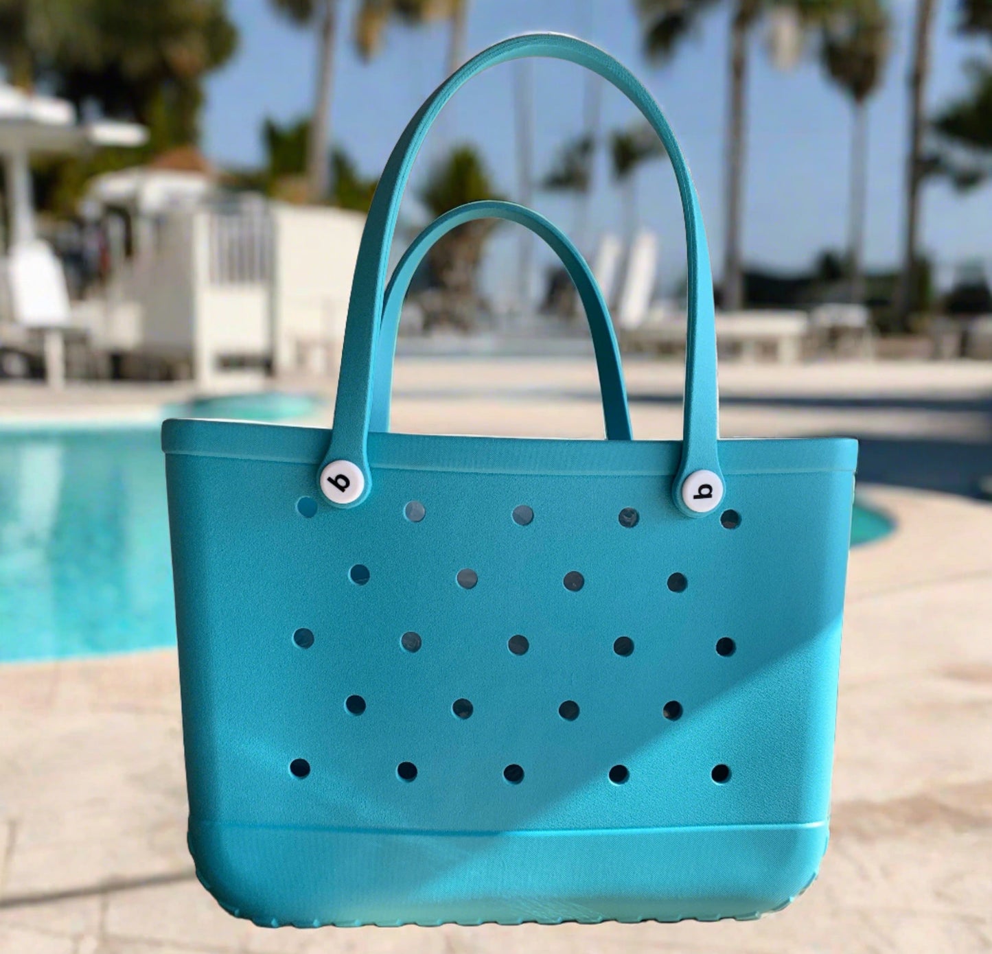 Beach Bag, Pool bag, Women's Tote bag, grocery bag - Large 18in x 13in x 9in