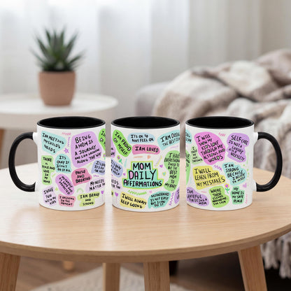 Mom Daily Affirmations mug product view